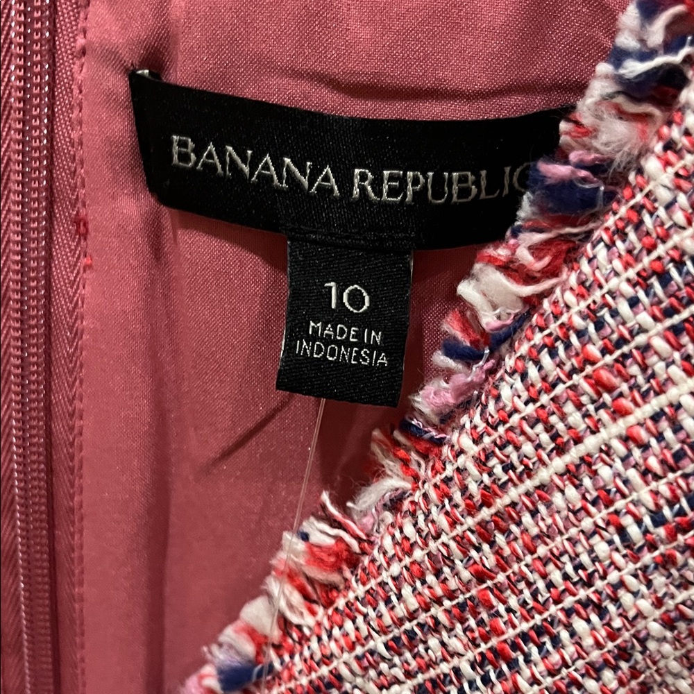 Banana Republic Berry Textured Dress